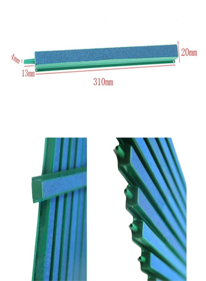 Saim Air Bubble Stone Hydroponic Fish Tank Air Stone Bubble Release Diffuser Bar for Fish Tank Aquarium Pump Green & Blue - 12 inch - Image 4