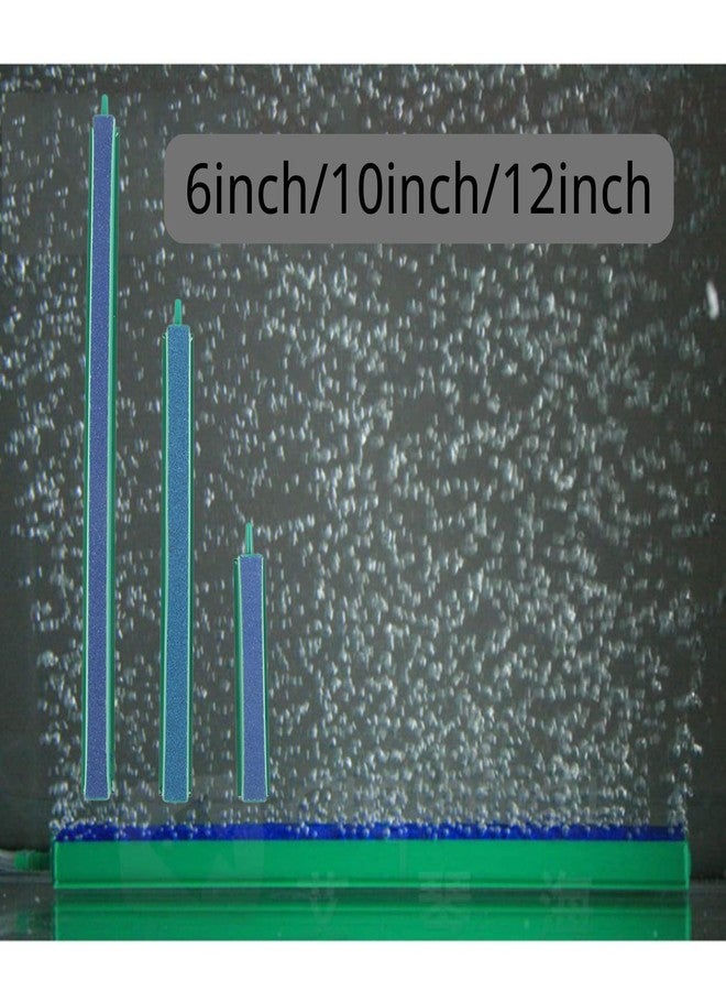 Saim Air Bubble Stone Hydroponic Fish Tank Air Stone Bubble Release Diffuser Bar for Fish Tank Aquarium Pump Green & Blue - 12 inch - Image 5