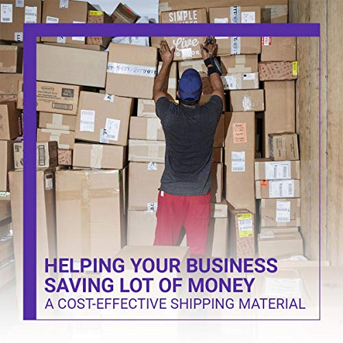 Pacific Mailer 2-Pack Anti-Static Bubble Cushioning Wrap Rolls, 3/16" x 12" x 72' ft Total, Perforated Every 12", 20 Fragile Stickers for Packaging, Shipping, Mailing - Image 5