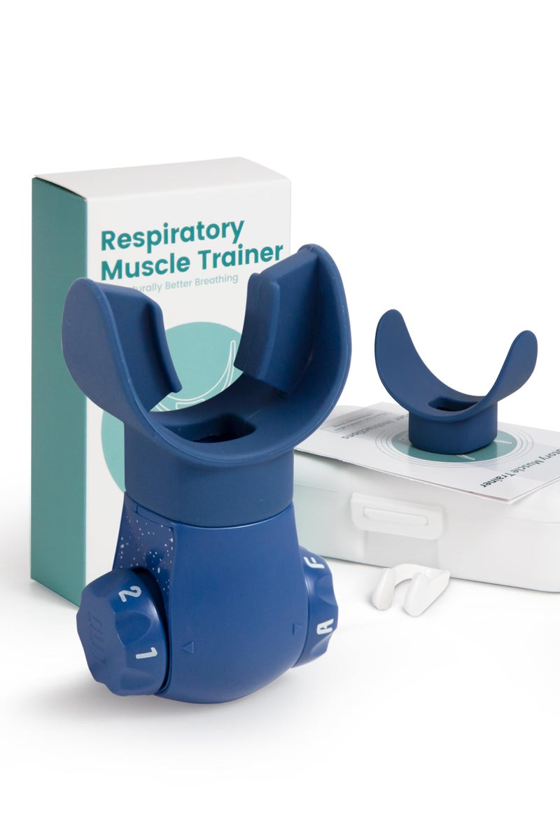 syberwell Breathing Exercise DeviceBreathers Trainers Exerciser with Adjustable InspiratoryExpiratory Vibration Fitness for Wellness