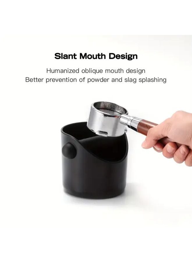 صندوق رماد القهوة الرمادي للمقهى مصنوع من البلاستيك المتين مع مقبض مريح - Image 4