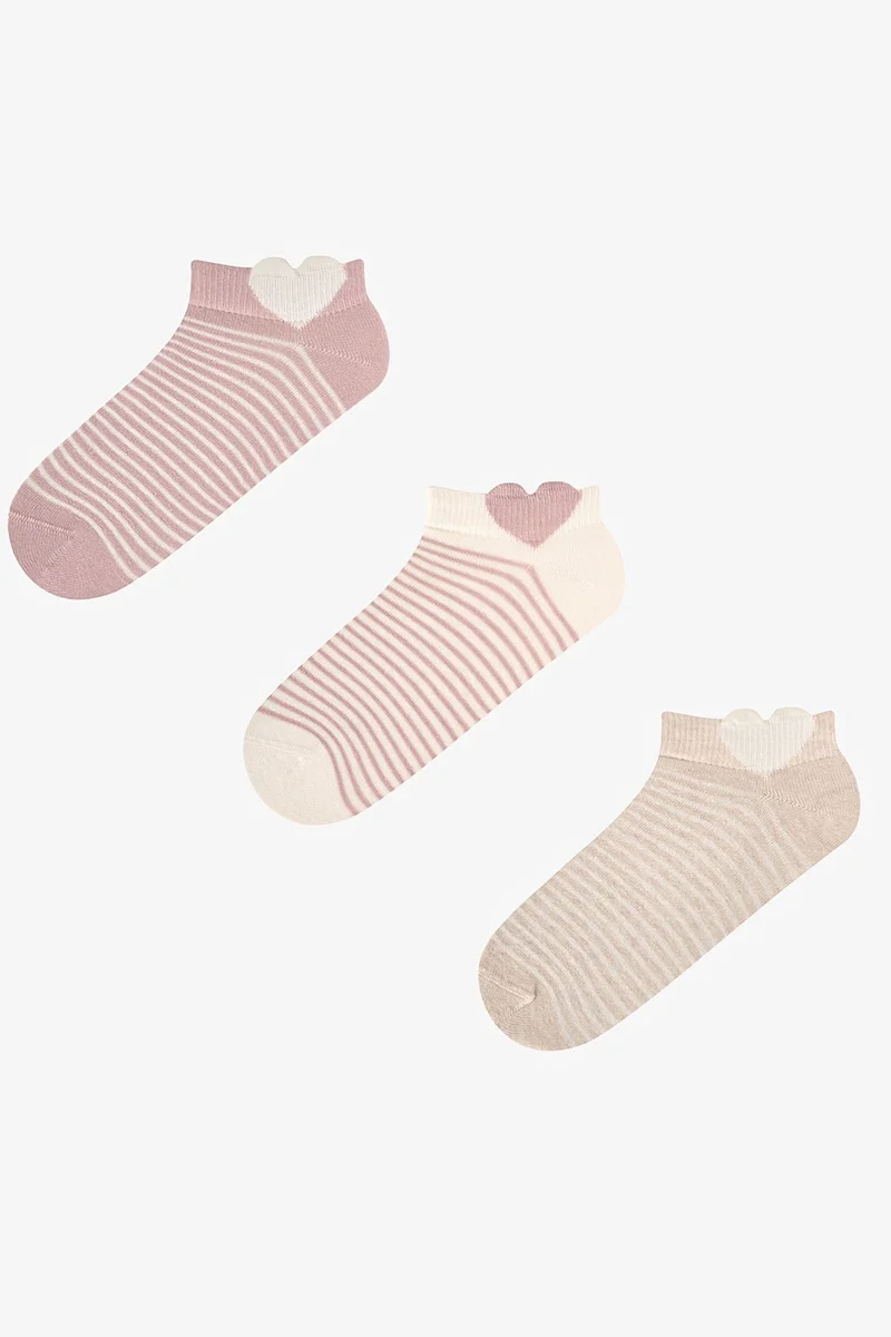 Penti PENTI Soft Heart Cotton 2-Pack Ankle Socks