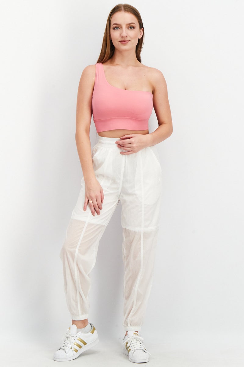 adidas Originals Women Sportwear Fit Training Track Pants, White  - Image 4