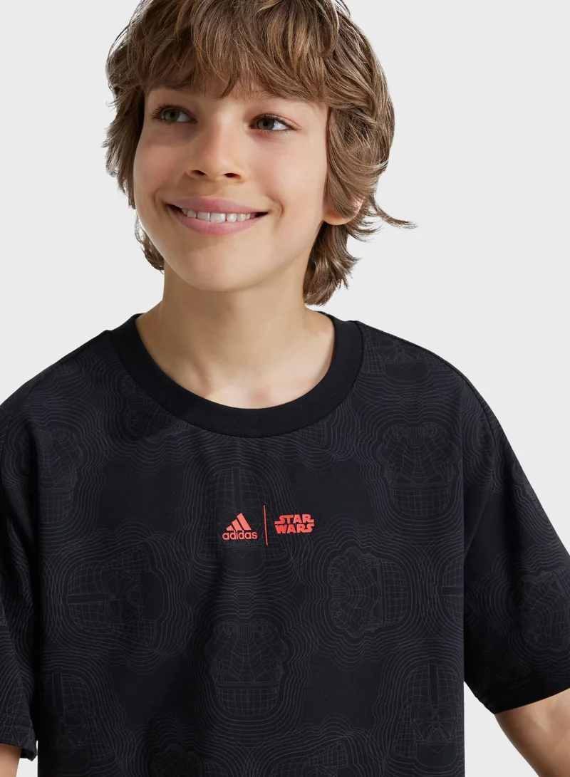 Adidas Youth Star Wars Zne T-Shirt