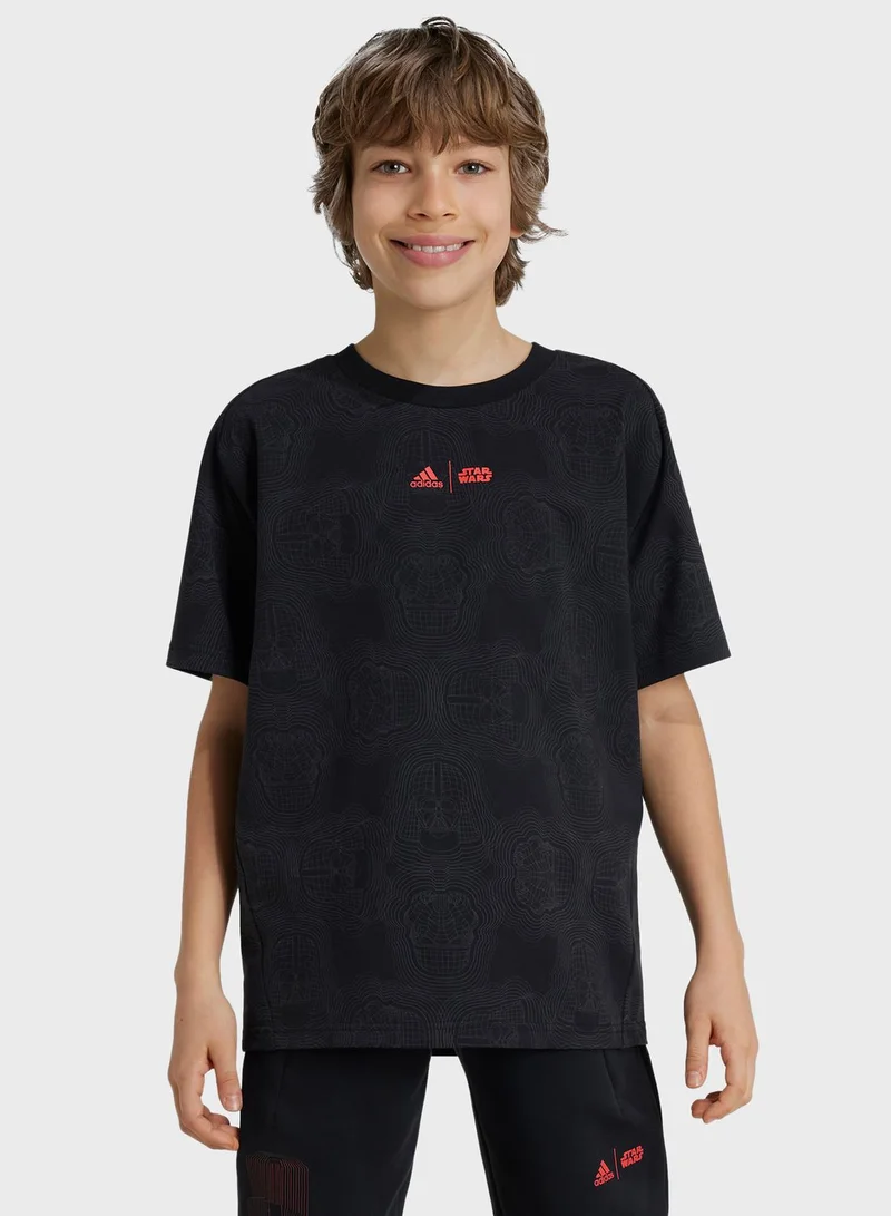 Adidas Youth Star Wars Zne T-Shirt