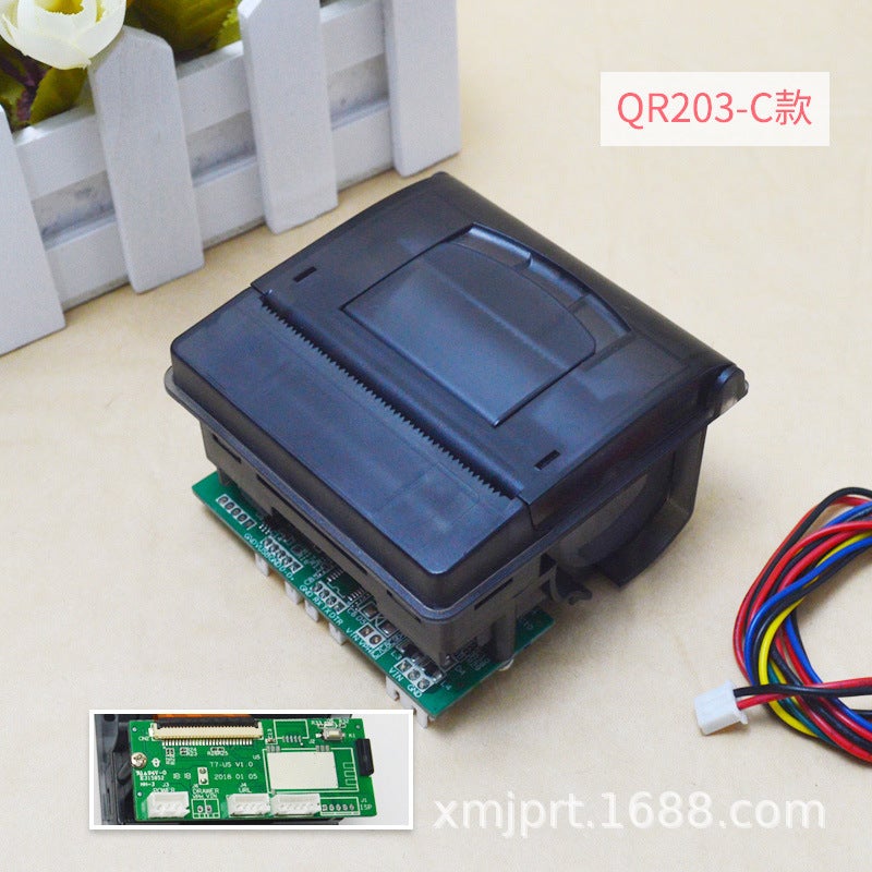 58Mm Thermal Embedded Miniature Quality Inspection Receipt Engineering Printer Serial Electric Flat Panel Printer Bar Code - Image 1