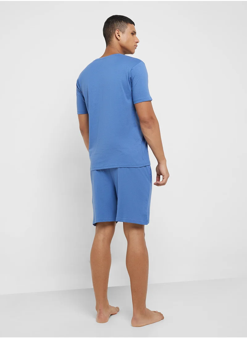Seventy Five Nightwear T-Shirt & Shorts Set