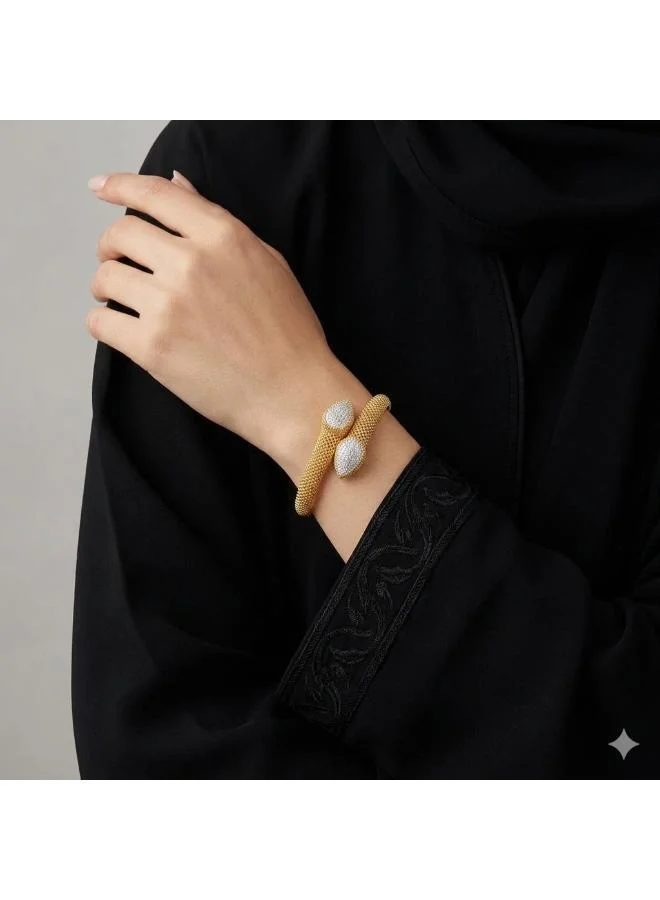 Rovaux  Myrah Cuff Bracelet for Women | Best Price UAE