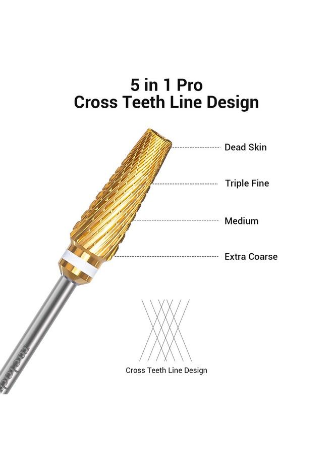 MelodySusie Upgrade 5 In 1 Nail Drill Bits 332 - Image 3