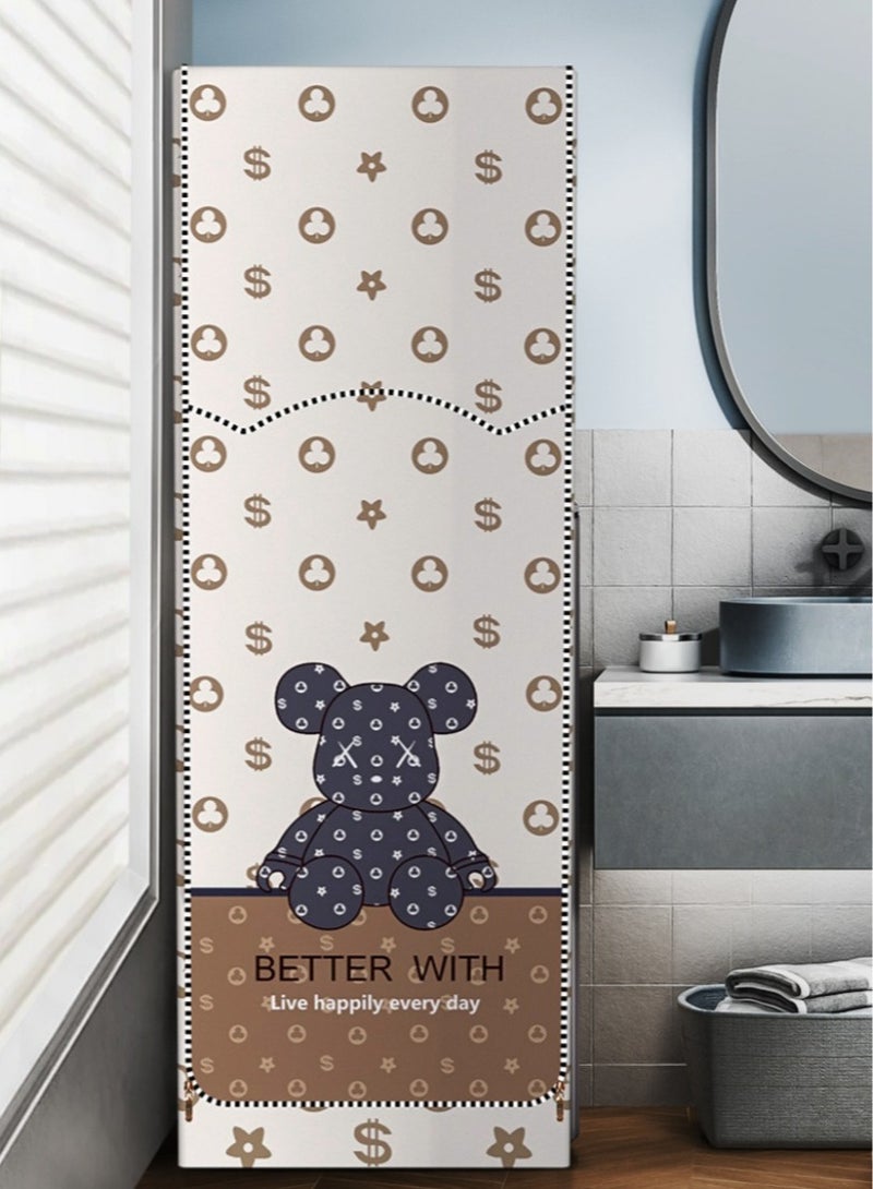 EBMINI Washing And Drying Integrated Machine Cover Dryer Cover Washing Machine Cover Dust Cover Waterproof And Sunscreen Cover  - Image 2