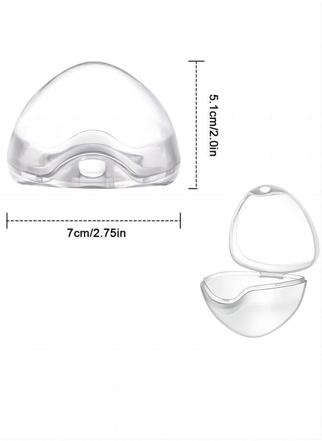 Ocean - Pack Of 5 Safe BPA Free Dummy Transparent Pacifier Case - Image 1