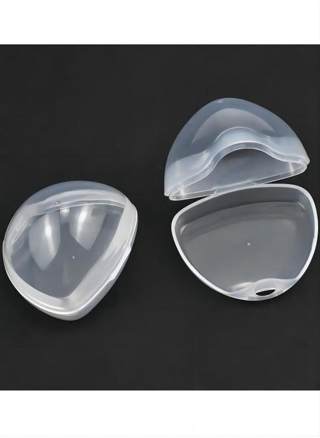 Ocean - Pack Of 5 Safe BPA Free Dummy Transparent Pacifier Case - Image 1