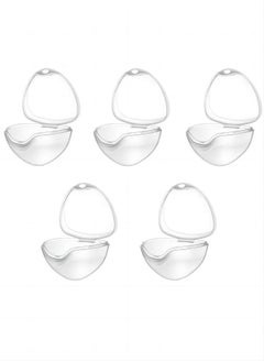 Pack Of 5 Safe BPA Free Dummy Transparent Pacifier Case
