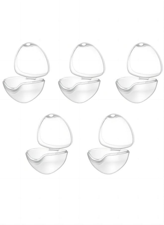 Ocean - Pack Of 5 Safe BPA Free Dummy Transparent Pacifier Case - Image 1