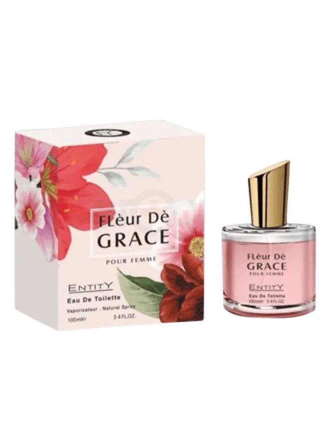 Entity Fleur De Grace Femme Eau de Toilette 100ml – Graceful Floral Fragrance for Women - Image 2