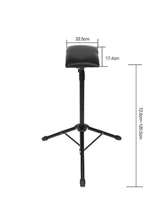 klarako Tattoo Arm Rest, Adjustable Soft Sponge Pad Armrest Tripod Stand Portable Tattoo Leg Studio Tool Perfect for Studio/Salon/Tattoo Use - Image 2