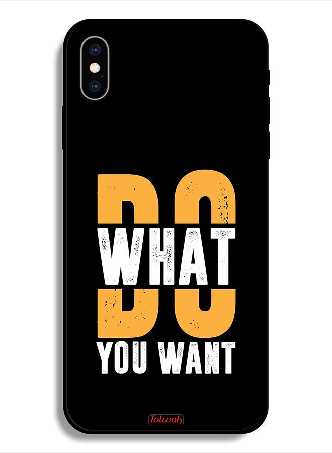 Tolwak Protective Case For Apple iPhone X Do What You Want - Image 1