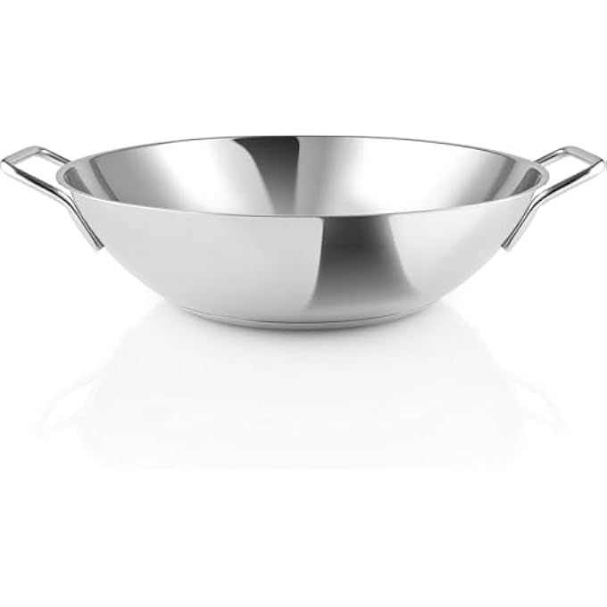 BS Eva Solo 24 Cm Stainless Steel Saut Pot  HighSided MultiPurpose Pan Durable  Even Heat Distribution Dishwasher Safe Induction Compatible Stainless Steel Wok  5 L - Image 4