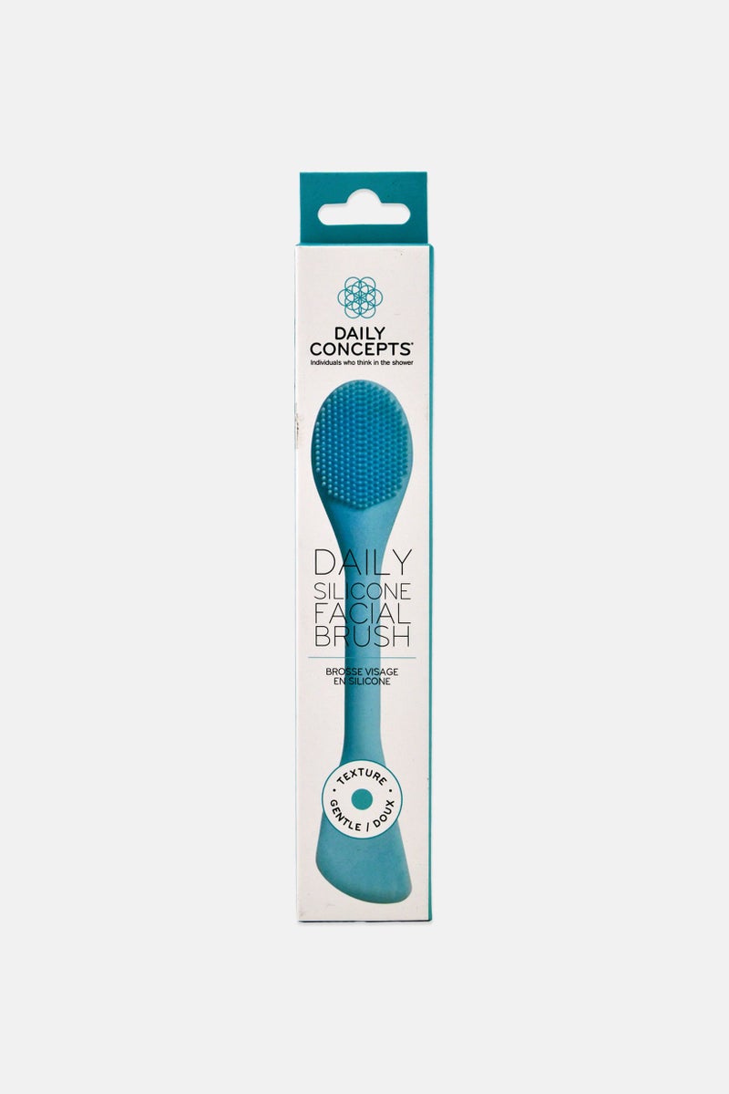 Daily Concepts Daily Silicone Facial Brush, Turquoise - Image 1