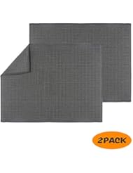 Top-spring Top-spring 2-Packs 20" x 15" Microfiber Dish Drying Mat for Kitchen Counter-top, Dry Pad for Dishes, Flatware, - Image 1