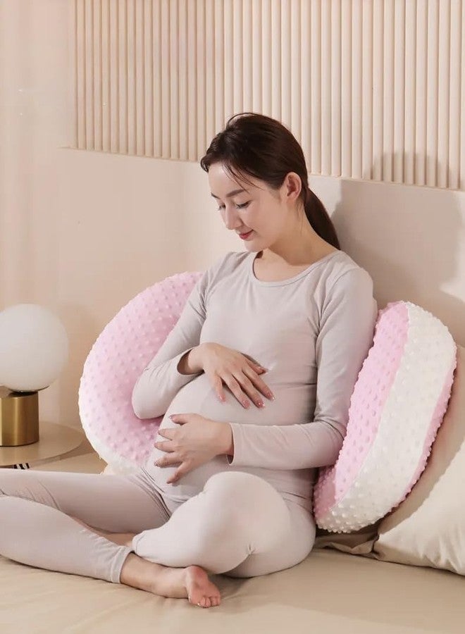 MBKOH Pregnancy Pillow for Pregnant Women,Soft Pregnancy Body Pillow,Support for Back,Maternity Pillow with Detachable and Adjustable Pillow Body Pillow for Pregnant Women - Image 4