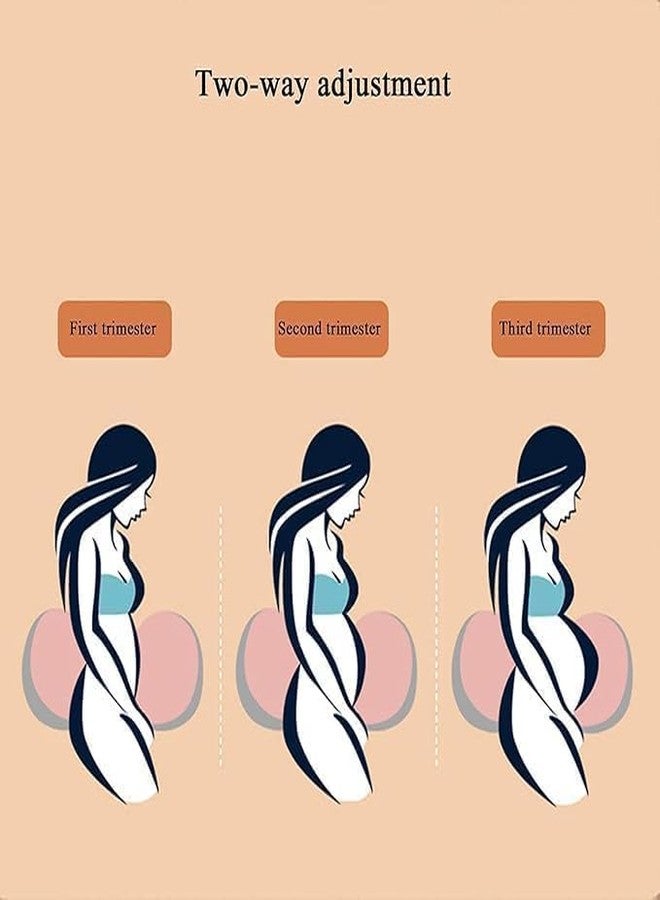 MBKOH Pregnancy Pillow for Pregnant Women,Soft Pregnancy Body Pillow,Support for Back,Maternity Pillow with Detachable and Adjustable Pillow Body Pillow for Pregnant Women - Image 5