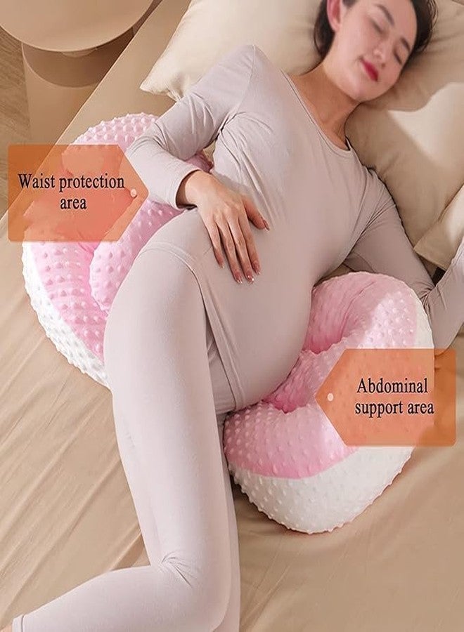 MBKOH Pregnancy Pillow for Pregnant Women,Soft Pregnancy Body Pillow,Support for Back,Maternity Pillow with Detachable and Adjustable Pillow Body Pillow for Pregnant Women - Image 3