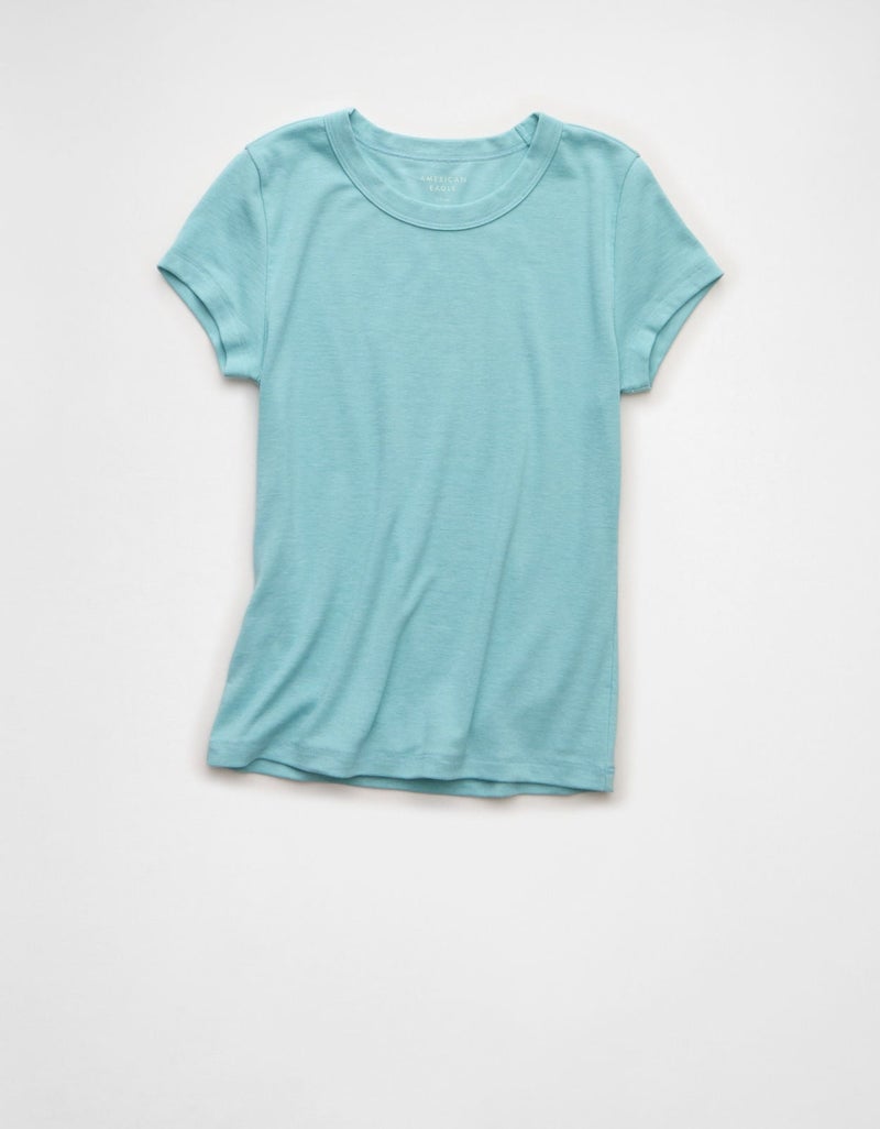 American Eagle AE Hey Baby Tee - Image 4