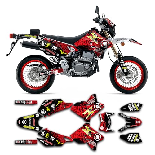 Kungfu Graphics Decal Kit for Suzuki DRZ 400 SM DRZ400SM Supermoto, SZDRSE9919015-KR - Image 1
