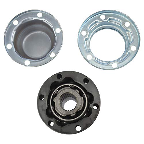 TRQ طقم إعادة بناء مفصل عمود القيادة الأمامي TRQ لسيارات جيب جراند شيروكي 1999-2004 مع نظام QUADRA-DRIVE 4WD / جيب ليبرتي 2002-2007 - Image 5