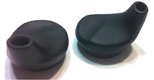 Yurbuds Replacement Earbuds Covers Size 7 Large Black - Image 2