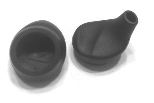 Yurbuds Replacement Earbuds Covers Size 7 Large Black - Image 4