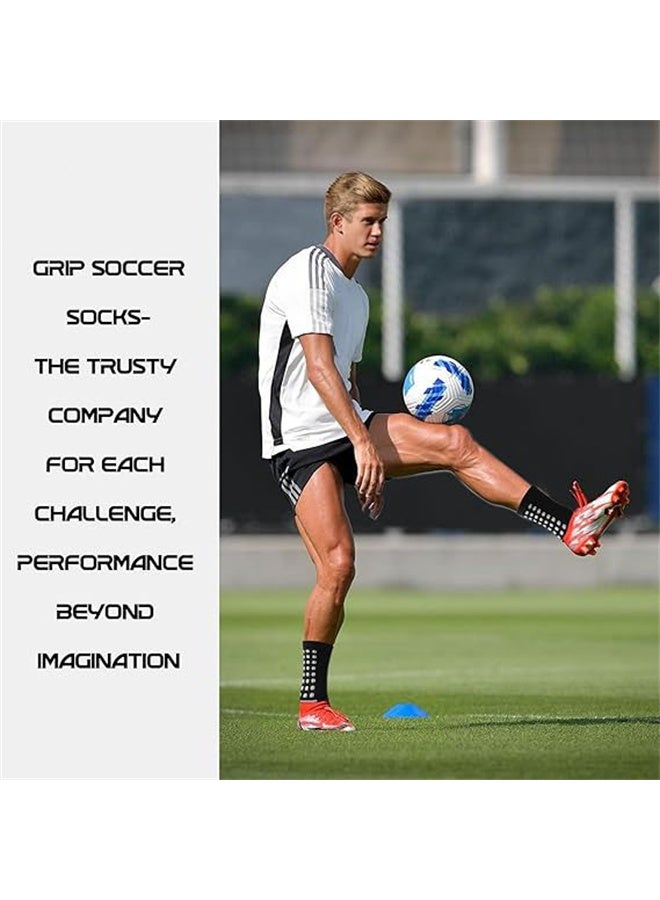 هومستر 4 أزواج من جوارب كرة القدم ، جوارب رياضية مكافحة الانزلاق للرجال لكرة القدم ، كرة السلة ، الرياضة - Image 3
