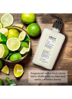 C. O. Bigelow C.O. Bigelow Village Perfumer Moisturizing Body Lotion For Women And Men Lime Coriander Scented Lotion No. 1536 10 Fl Oz  - Image 4