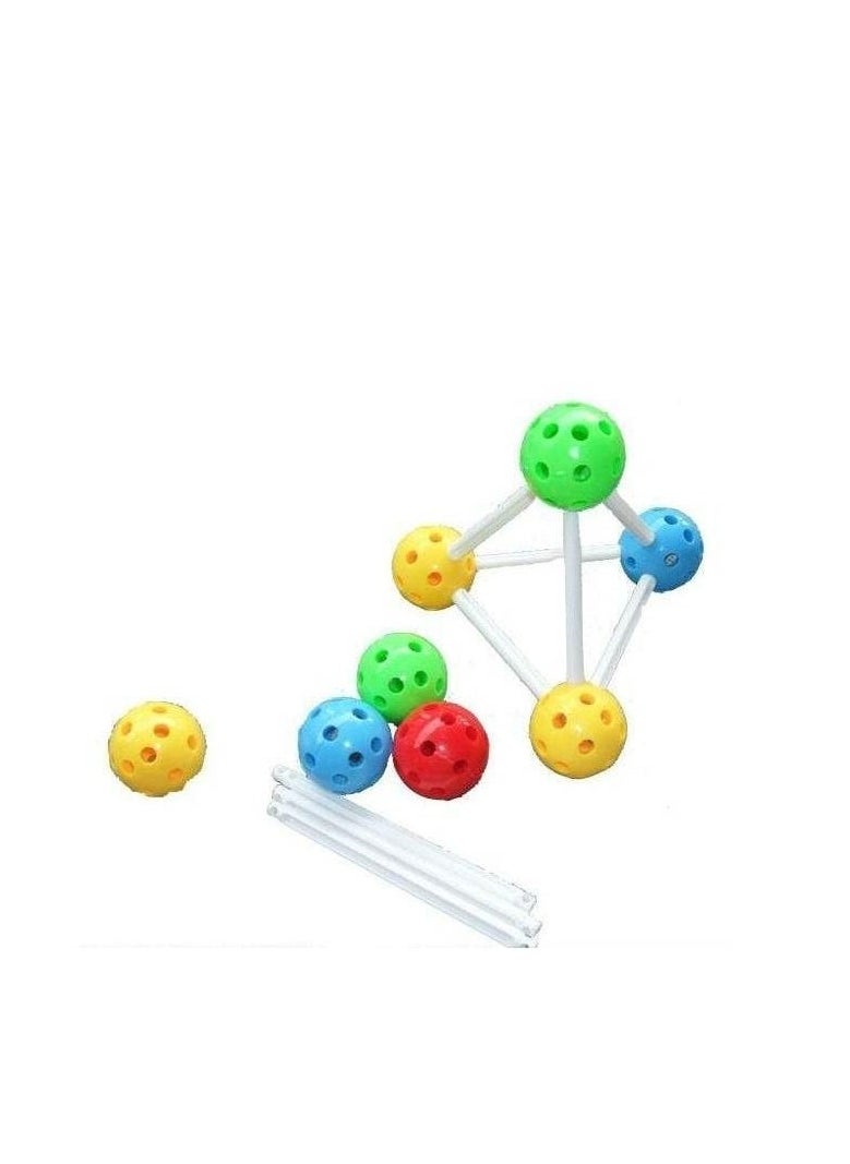 Generic Ball and stick combinations - for children - skill development games - large size - (multi-colored)  - Image 4