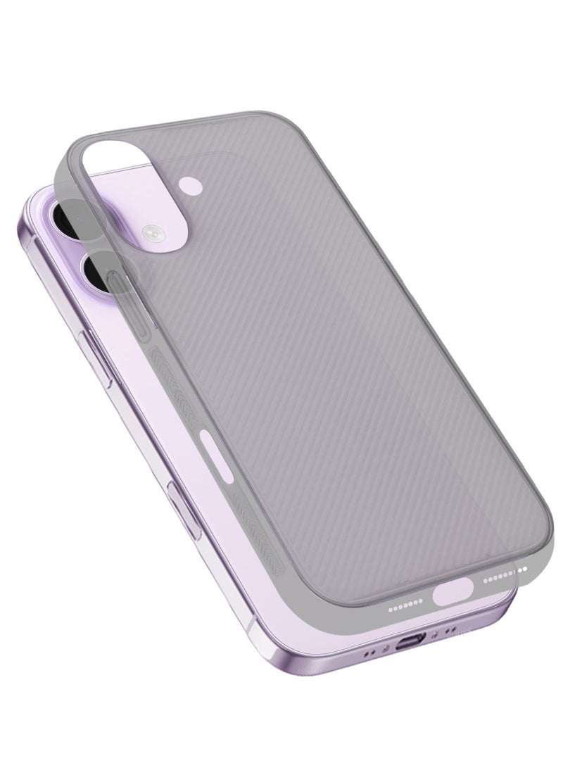 CATANES 2 Packs Case Cover for iPhone 17 - Sturdy Durable Ultra-Thin Case - Air Skin Line Design Transparent Back Cover -  Drop Protection Cover  with Privacy Screen Protector - Black - Image 5