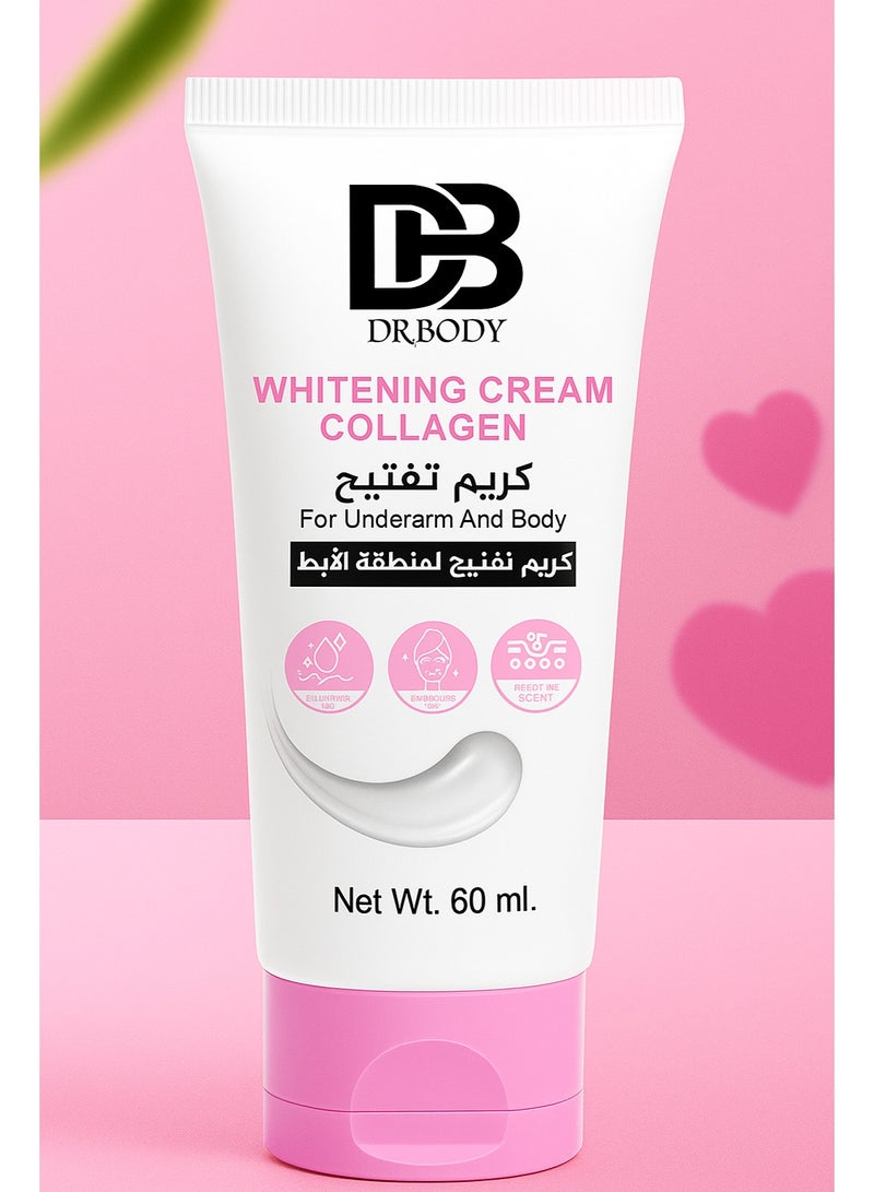 Whitening Cream Collagen For Underarm And Body 60ml