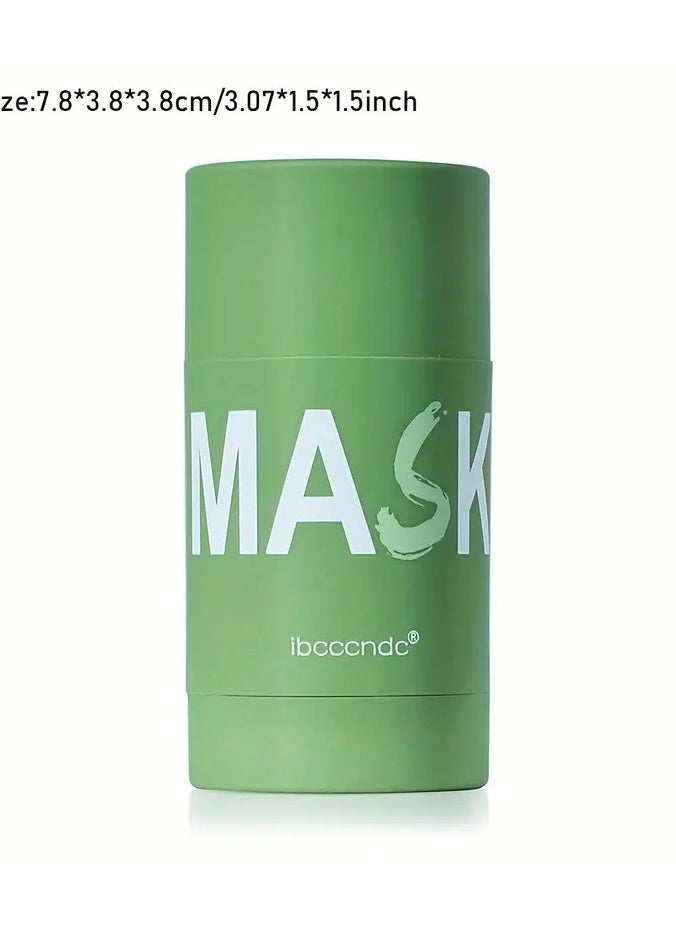 ibcccndc Green Tea Mud Mask For Face - Gentle Cleansing, Oil Control, Cleansing, And Moisturizing - Suitable For All Skin Types  - Image 2