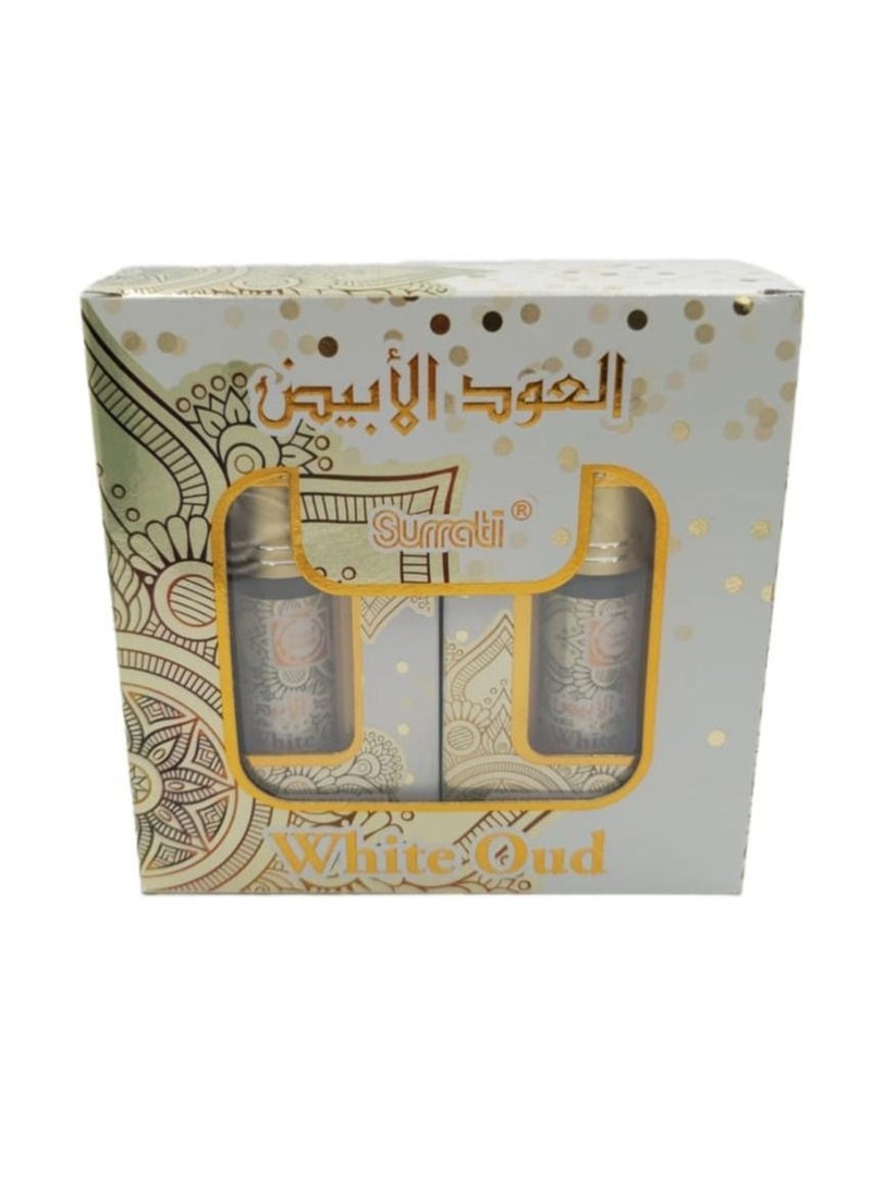 Surrati White Oud Concentrated Perfume 6 Pieces 6 ml - Image 1