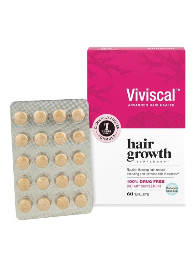 Viviscal Extra Strength, 60 Tablets - Image 1