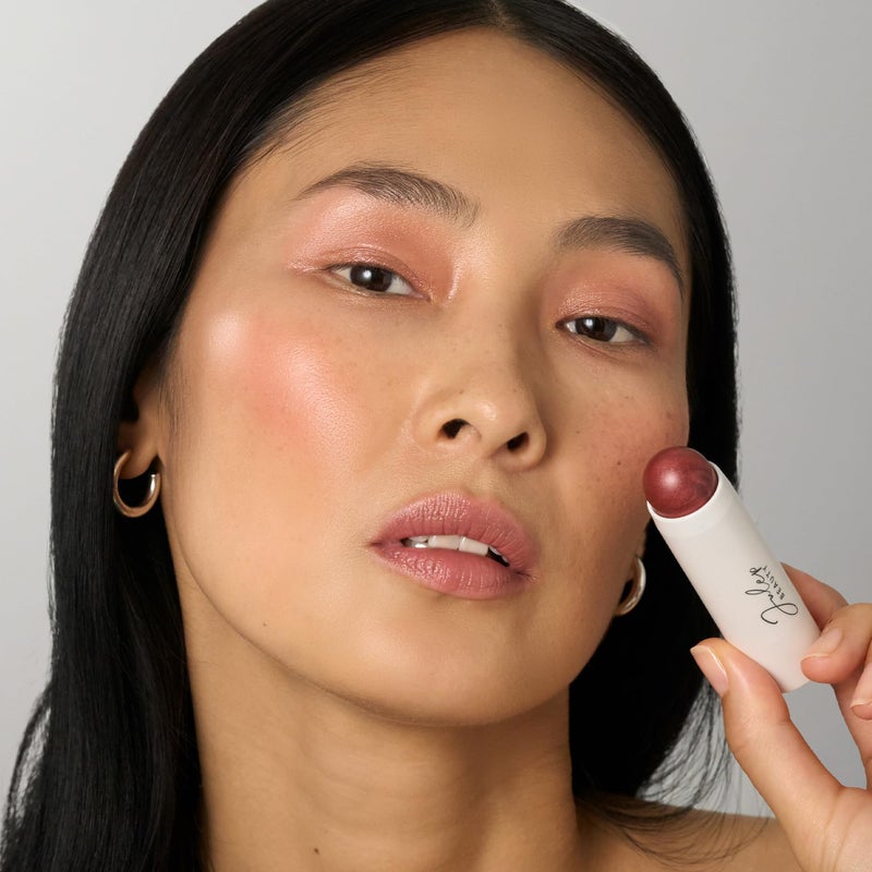 Julep Skip The Brush Cream to Powder Blush Stick - Desert Rose - Blendable and Buildable Color - 2-in-1 Blush and Lip Makeup Stick - Image 4
