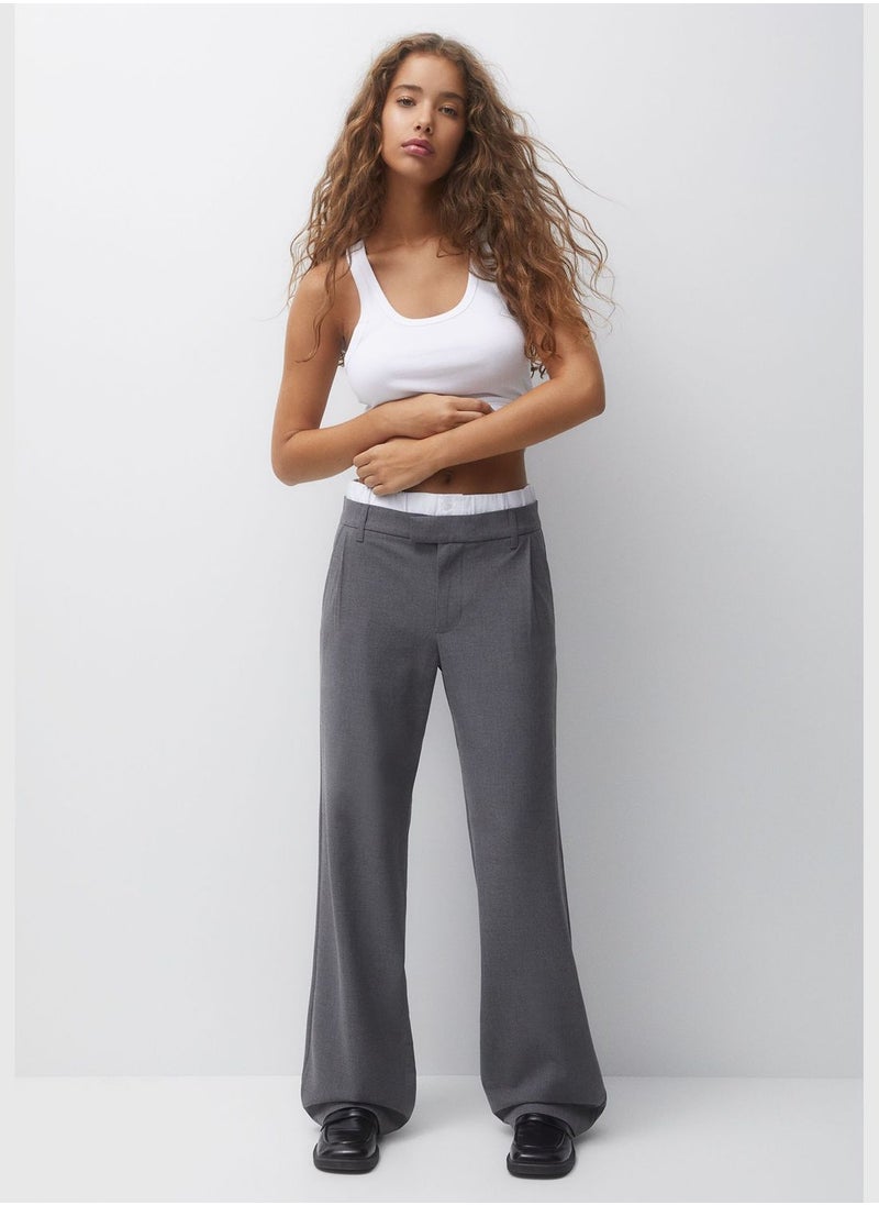 PULL&BEAR Contrast boxer trousers  - Image 1