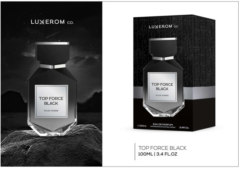 لوكسيروم عطر توب فورس بلاك أو دو بارفيوم من لوكسيروم - 100مل - Image 2