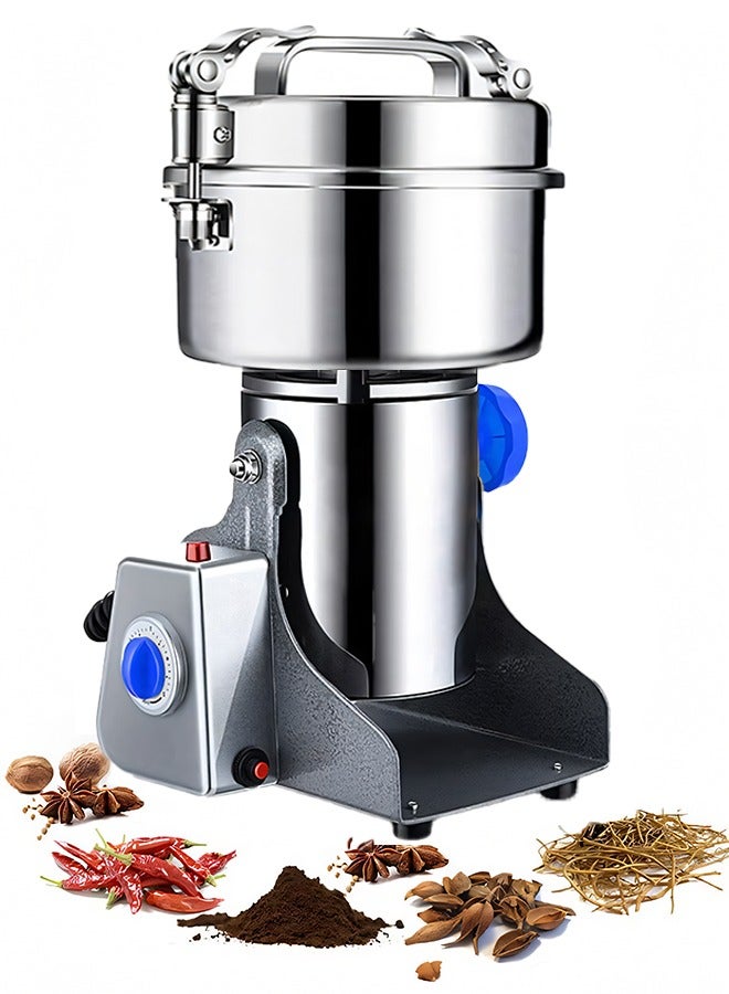 Arabest 3600W Spice Grinder, 304 Stainless Steel Powder Grinder, 36000 RPM, Superfine Mill for Herb, Spice, Nut, Cereal, 30s Speedy Grinding Mixer,Coffee Grinder Machine for Home, Restaurant, Hotel(800g) - Image 1