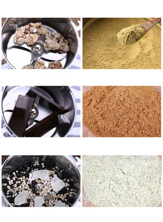 3600W Spice Grinder, 304 Stainless Steel Powder Grinder, 36000 RPM, Superfine Mill for Herb, Spice, Nut, Cereal, 30s Speedy Grinding Mixer,Coffee Grinder Machine for Home, Restaurant, Hotel(800g) - view 4