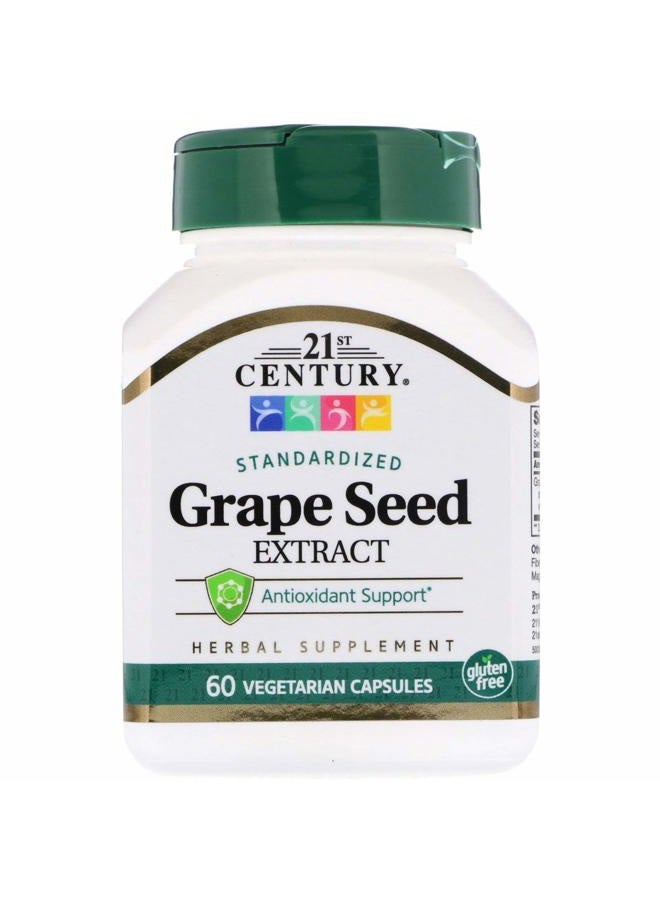 21st Century Grape Seed Extract, 60 Caps - Image 1