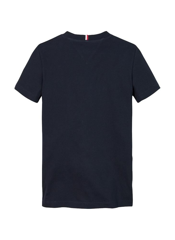 TOMMY HILFIGER Kids Embroidered Pique T-Shirt  - Image 5