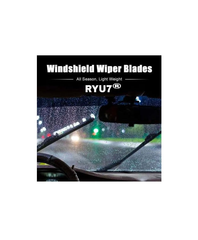 RYU7 Store RYU7® All Season Frameless/Soft Wiper Blades Fits For Maruti Fronx(Pack of 2) - Image 4
