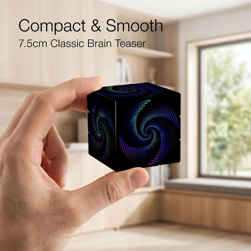 1PC 3x3 Speed Cube Puzzle Magic Stress Toy 276inch Art Design Gift - Image 3
