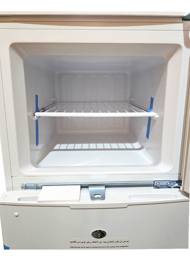 كي ام سي ثلاجة بابين - 4.8 قدم - 136 لتر - أبيض - KMF-185HD - Image 2